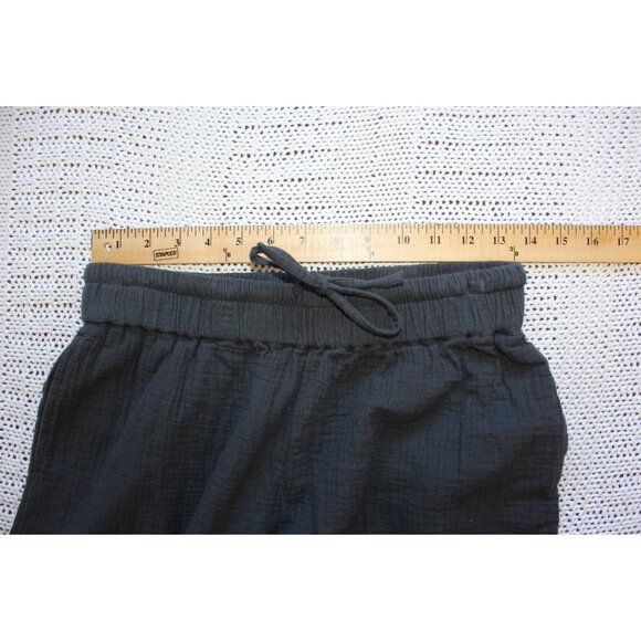 Pact 100% organic cotton Pants size Small Earthy Elastic waist Casual pockets - Picture 3 of 7